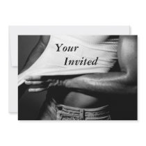 Nick Tease bw, Your   Invited