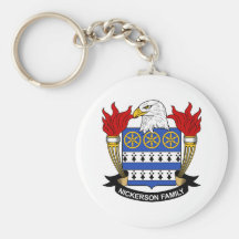 Nickerson Family Crest Keychains