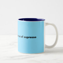 Nickie's Nook: Add a shot of espresso Coffee Mug