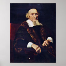 Nicolaes Maas - Portrait of Jacob Trip Posters