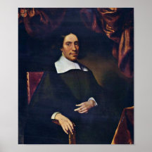 Nicolaes Maas - Portrait of Justus Criex Print