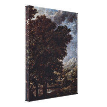 Nicolas Poussin - Spring Detail Stretched Canvas Prints
