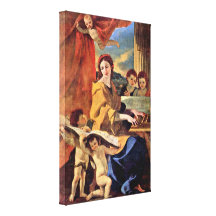 Nicolas Poussin - St Cecilia Gallery Wrapped Canvas