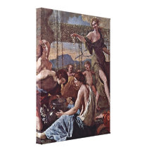 Nicolas Poussin - The Empire of Flora Detail Stretched Canvas Prints