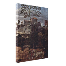 Nicolas Poussin - The Summer Detail Gallery Wrap Canvas