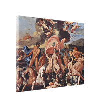 Nicolas Poussin - the triumph of Neptune Canvas Print