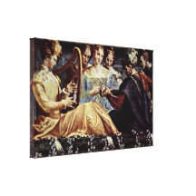 Nicolo dell Abate - Concert Gallery Wrapped Canvas