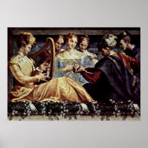Nicolo dell Abate - Concert Print