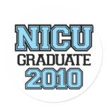 NICU Graduate Boy stickers