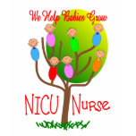 NICU Nurse Gifts, Adorable babies in a tree t-shirts
