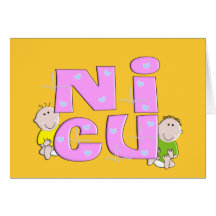 NICU Nurse Gifts Greeting Cards