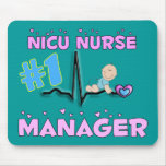 NICU Nurse Manager Gifts mousepads