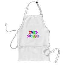 NICU NURSE PUZZLE PIECE APRON
