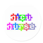 NICU NURSE PUZZLE PIECE stickers