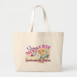 nicu nurse tote bag