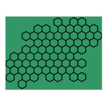 Nid d'abeilles carte postale