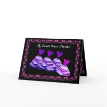 NIECE - Flower Girl Invitation - PURPLE Gowns