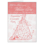Niece & New Husband wedding day congratulations Card