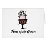 Niece of the Groom  Greeting Cards