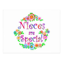 NIECES are Special Post Card