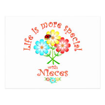 Nieces are Special Postcards