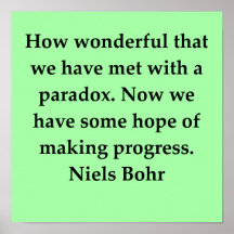 niels bohr quote posters