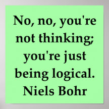 niels bohr quote posters