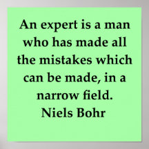 niels bohr quote print
