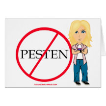 Niet Pesten Greeting Card