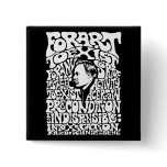 Nietzsche - Art Pinback Button