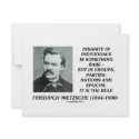 Nietzsche Insanity Rare In Individuals Quote invitations