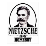 Nietzsche Is My Homeboy Postcard