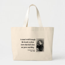 Nietzsche Quote 1b Canvas Bag