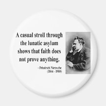 Nietzsche Quote 1b Fridge Magnet
