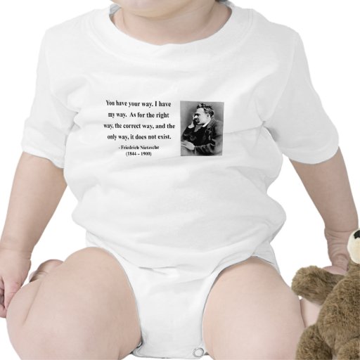 Nietzsche Quote 1b Tshirt