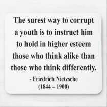 Nietzsche Quote 2a Mousepad