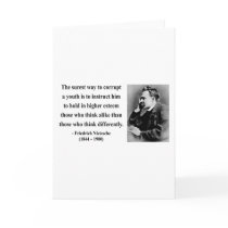 Nietzsche Quote 2b Cards