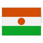 Niger, Nicaragua flag Card