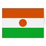 Niger, Nicaragua flag Card