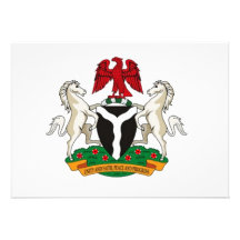 Nigeria Coat of Arms Invites
