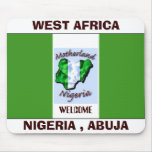 nigeria flag copy, NIGERIA TODAY copy, WEST AFR... Mouse Pads