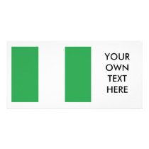 Nigeria Flag Photo Cards
