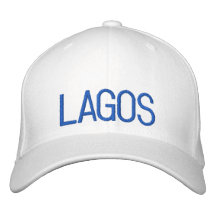 NIGERIA / LAGOS HAT EMBROIDERED HAT