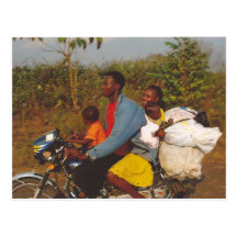 Nigerian Family Postcard