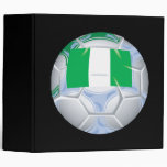 Nigerian Soccer Ball Vinyl Binders