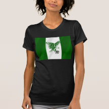 Nigerian Super Eagles soccer flag of Nigeria Shirts