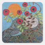 "night and day" painting - sticker