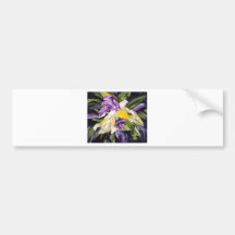 Night Bloom Bumper Stickers