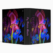 Night Blooms Custom Binder Journal Album
