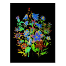 Night Blooms Series Postcard